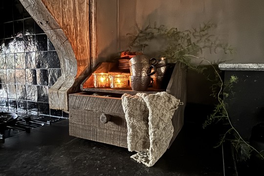 Gruttersbak -Driftwood met 1 lade